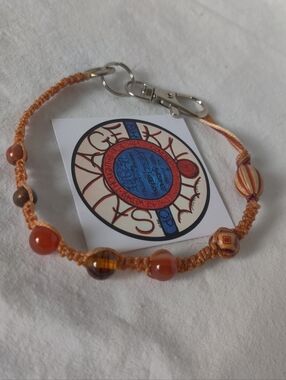 Knotwork & Stone Kitchy Keychain